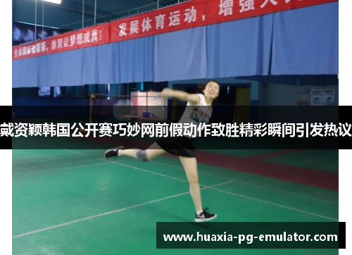 戴资颖韩国公开赛巧妙网前假动作致胜精彩瞬间引发热议